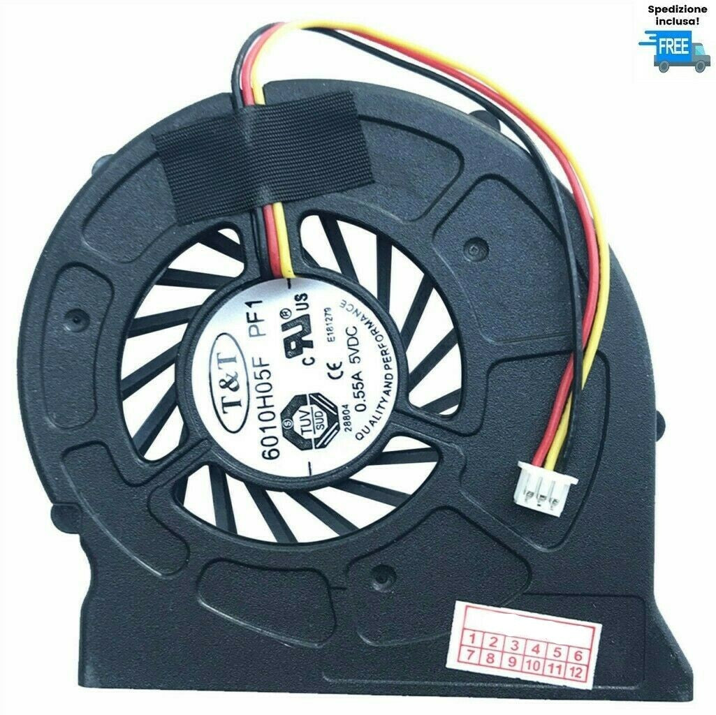 VENTOLA MSI CR600 CR420 CR400 CR500 VR630 PR600 CX600 NUOVA FAN COOLING ( 3PIN )