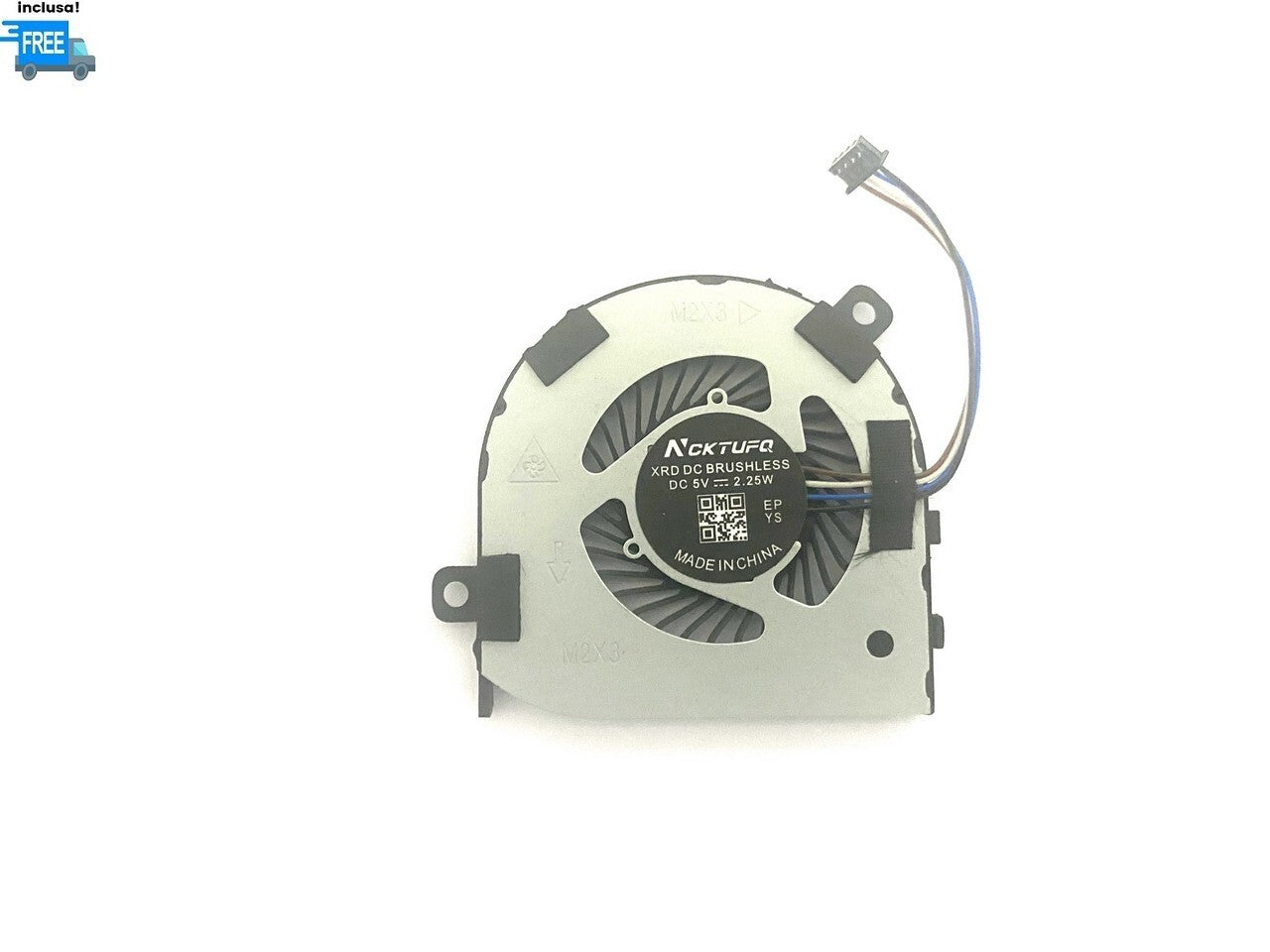 VENTOLA DELL LATITUDE E7280 7280 7290 7380 FAN COOLING NUOVA 4 PIN DC 5V