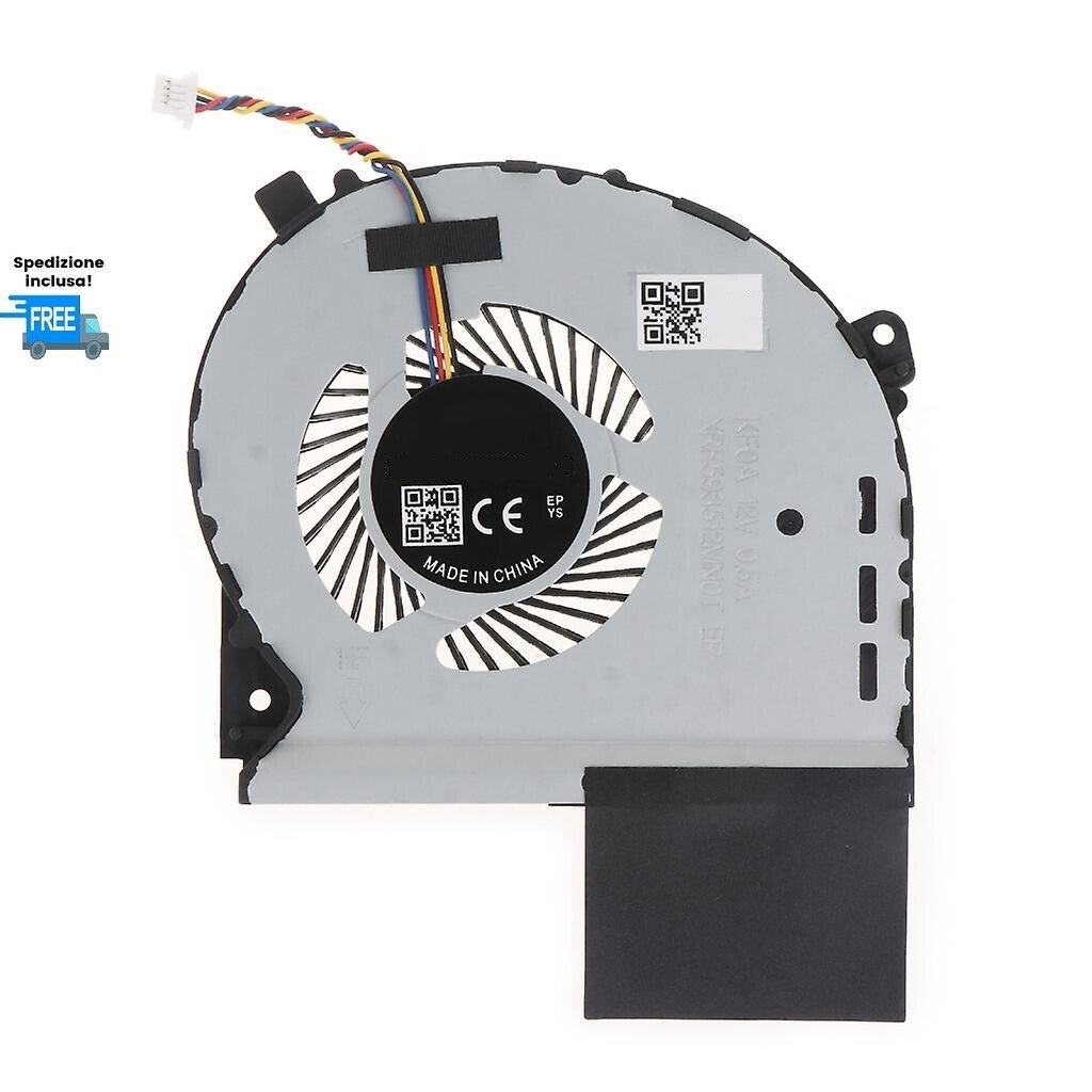 VENTOLA CPU FAN 4 PIN 12V ASUS ROG STRIX SCAR GL703GM GL703GS GL703GE GL703VD