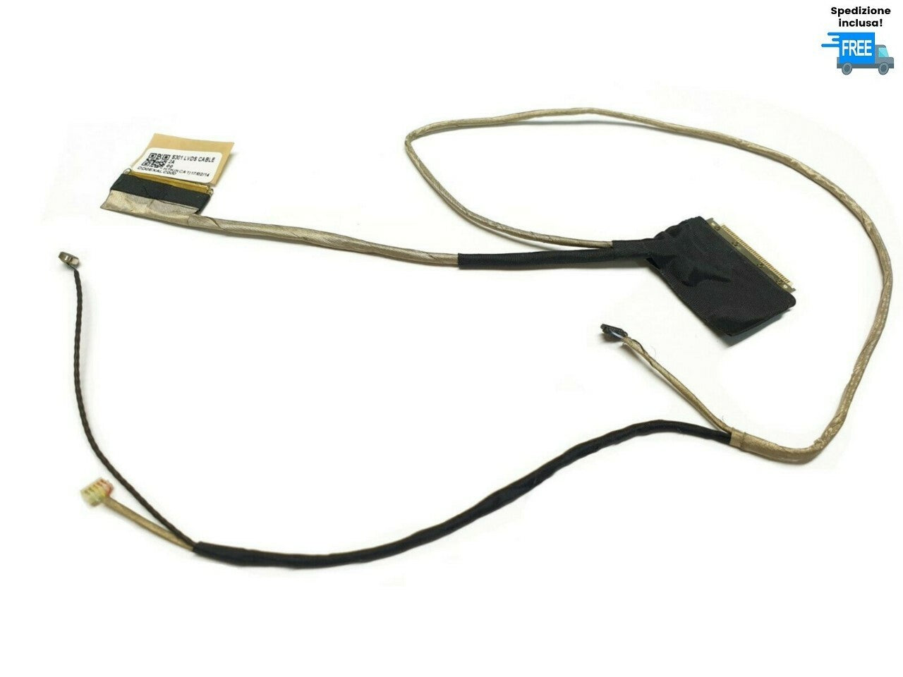 CAVO FLAT VIDEO ASUS S301 Q301L DD0EXALC000 LED 40 PIN CABLE FLEX DISPLAY LCD