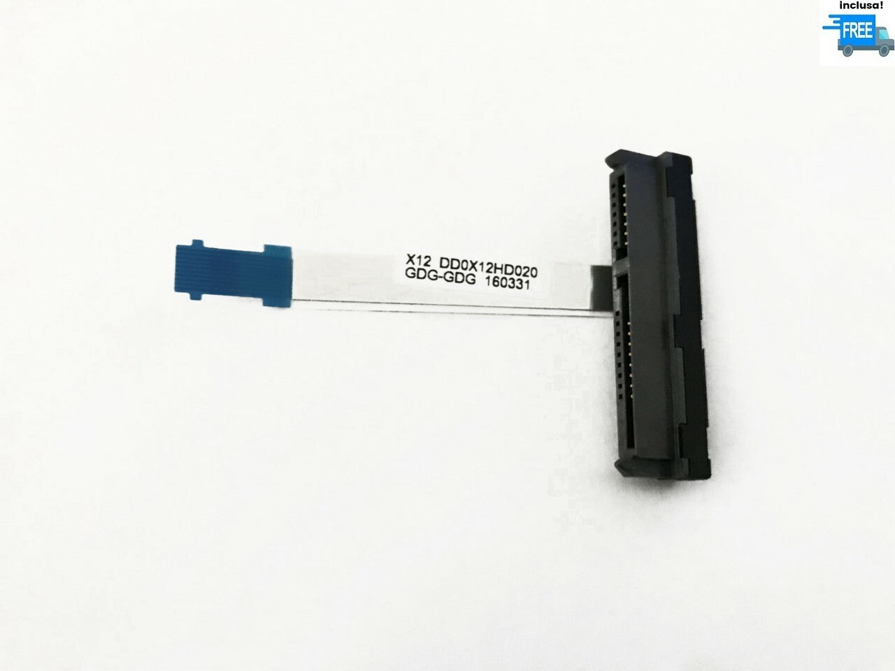 HP PAVILION 14-AB CONNETTORE SATA HDD HARD DISK INCLUSO CAVO FLAT DD0X12HD020