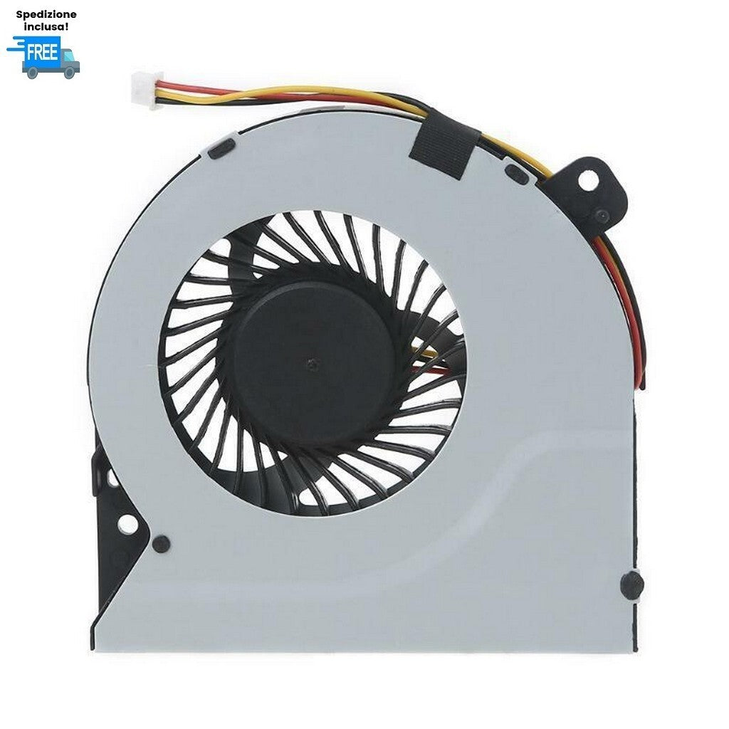 VENTOLA ASUS X550D K550D X750DP X750JB X750JN CPU FAN NUOVA 3 PIN.