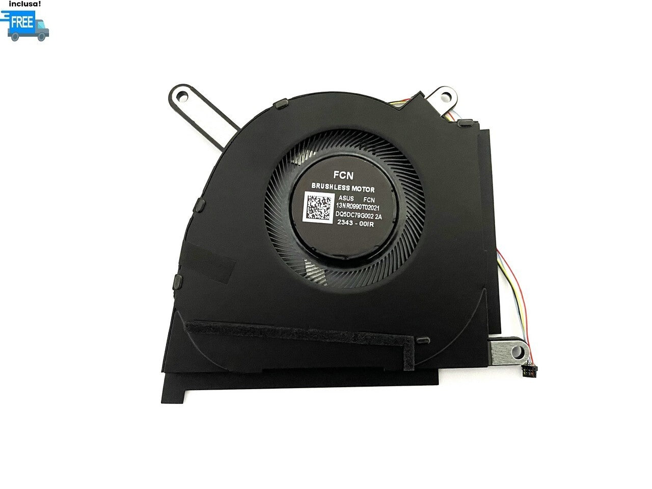 VENTOLA GPU ASUS TUF GAMING FX517 FX517ZM FX517ZR FX517ZC FAN 4 PIN VERSIONE 12V