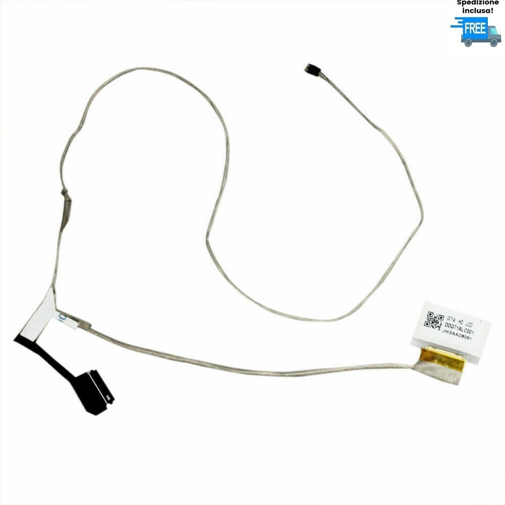 CAVO FLAT VIDEO HP PAVILION 14-BK 30 PIN CABLE LED LVDS DDG71ALC001