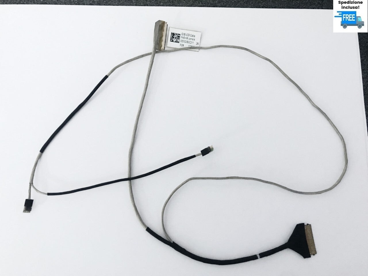 CAVO FLAT VIDEO HP 15-CE 17-AN FHD 40 PIN CABLE LED LVDS DD0G3BLC211