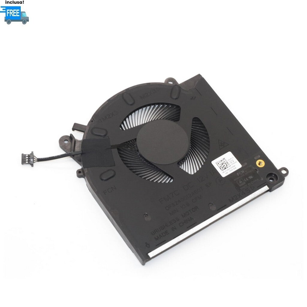VENTOLA GPU DELL ALIENWARE M15 R3 R4 RTX 2070 3070 4 PIN 12V VERSIONE 2