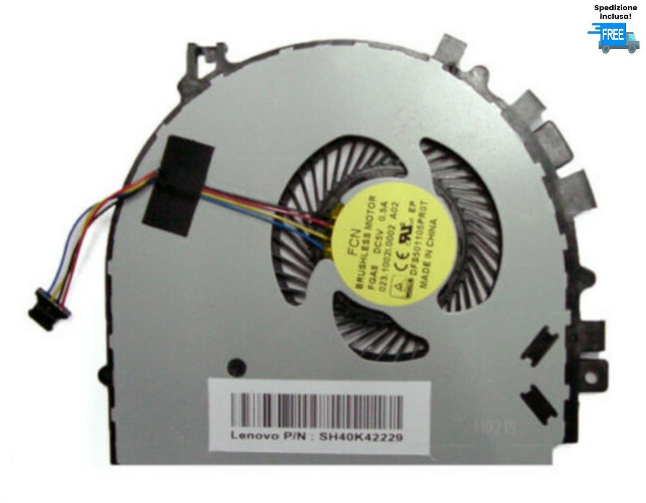 VENTOLA LENOVO U41-70 S41 S41-70 S41-35 S41-75 CPU FAN NUOVA 4 PIN