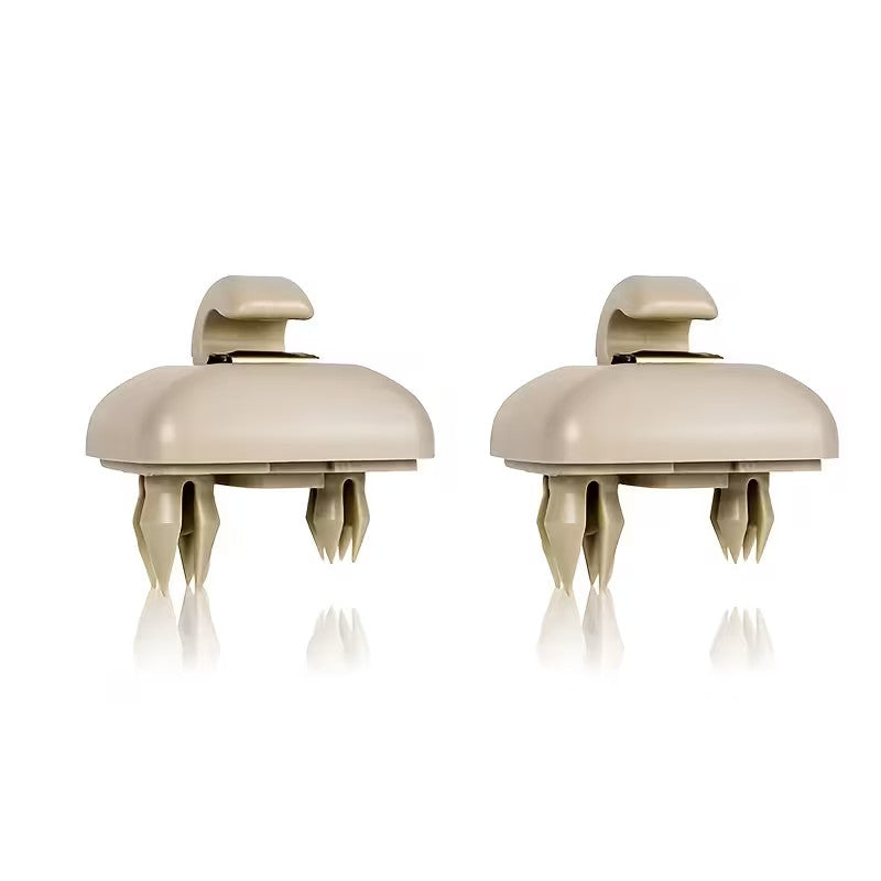 1 Pezzo Clip gancio Parasole Interni colore beige Audi A3 A4 A5 Q3 Q5 TT A1 RS3