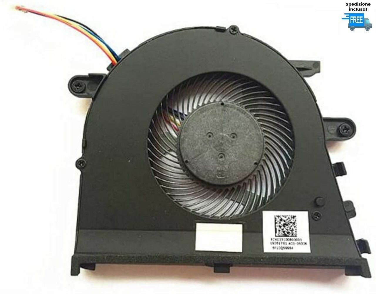 Ventola Lenovo V130-15IKB V330-15IKB V330-15ISK Fan Nuova 4 Pin