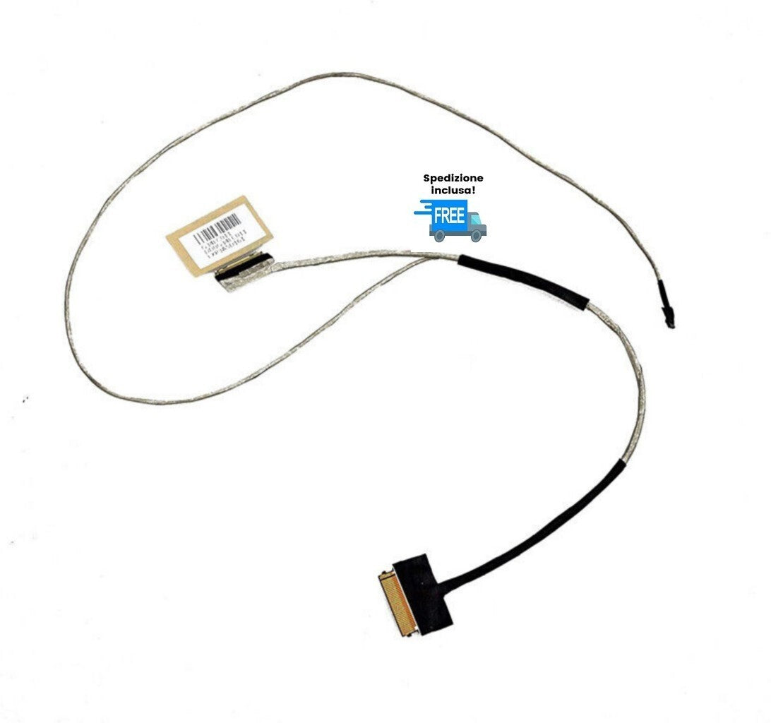 Cavo flat video HP Pavilion 15 AU 15 AW 15T AU LED LVDS 30 pin DD0G34LC001
