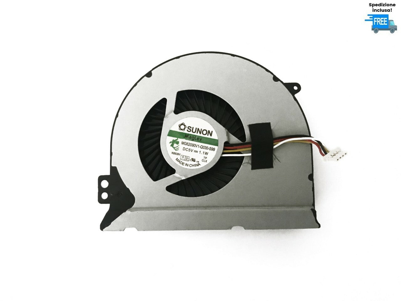VENTOLA DELL 14-7000 14-7447 INS14PD FAN COOLER 4 PIN NUOVA