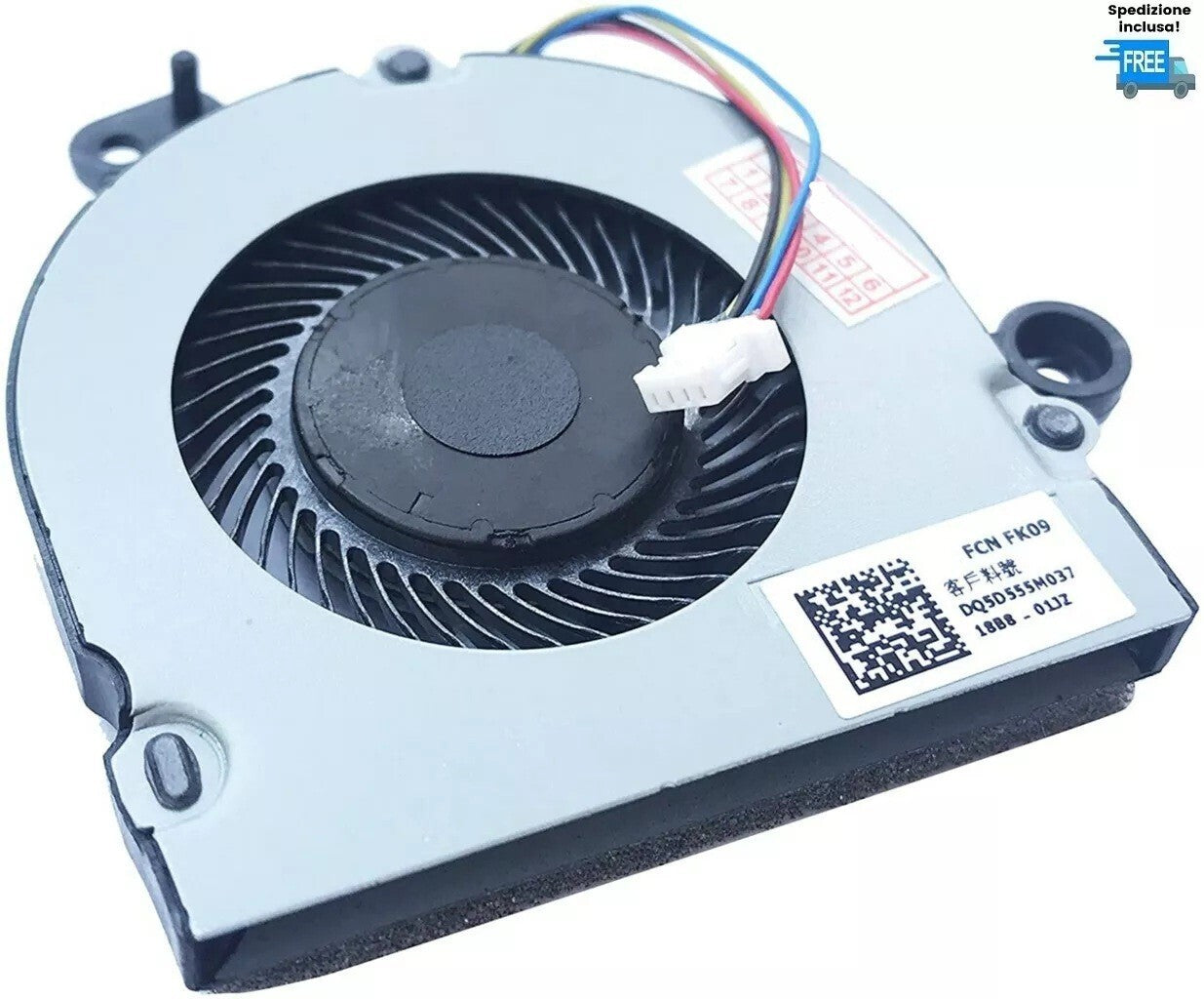 VENTOLA CHIPSET FAN 4 PIN 5V PER ASUS ROG STRIX SCAR GL703GM GL703 GL703GS