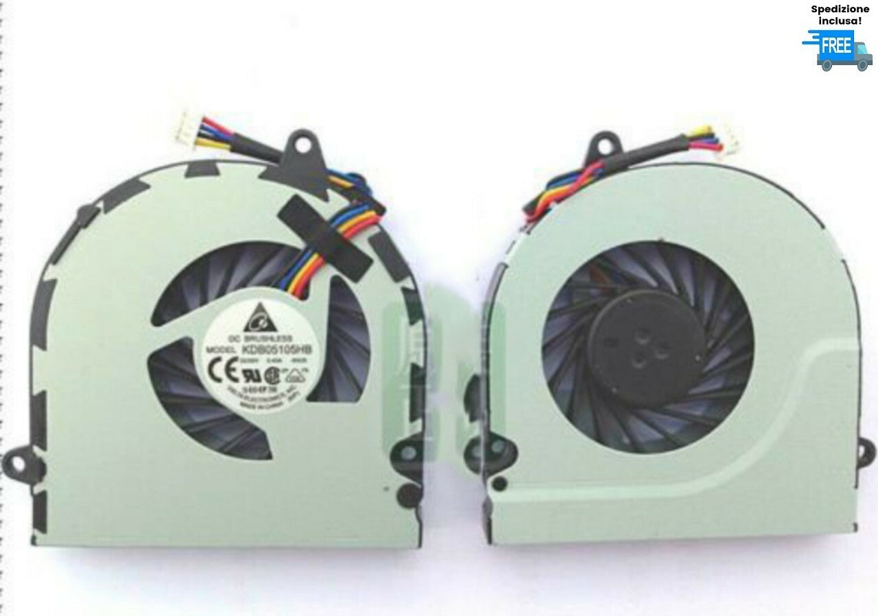 VENTOLA ASUS U45J U45JC UL50VS UL50VG UL50VF UL50VT UL50AT UL50AG FAN 4 PIN