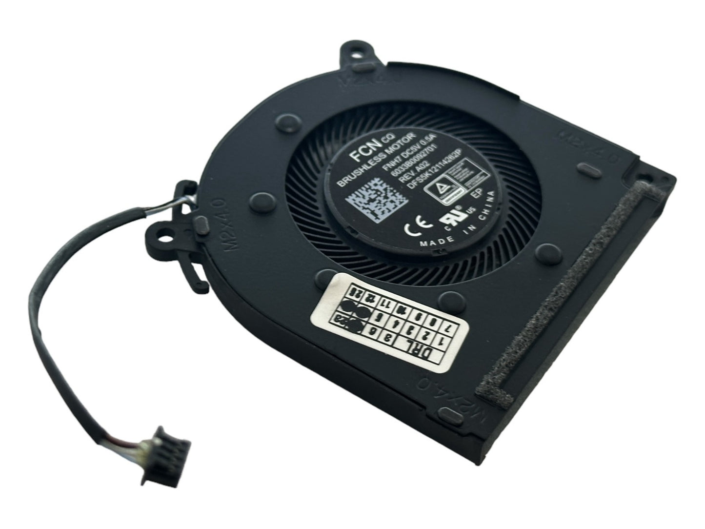 VENTOLA CPU HP PROBOOK 470 G8 470 G9 FAN 17-CN 17-CP 4 PIN 6033B0092701 VERS. 3