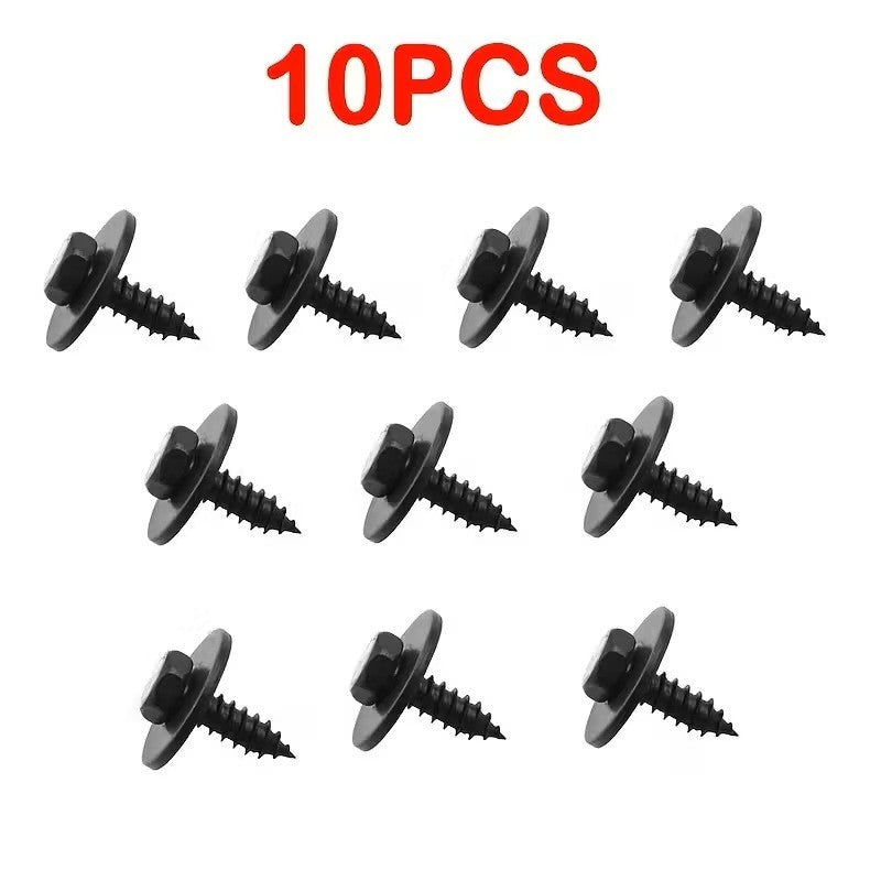 10 Viti fissaggio scudo motore paraurti per BMW Serie 1 3 5 X1 X3 X5