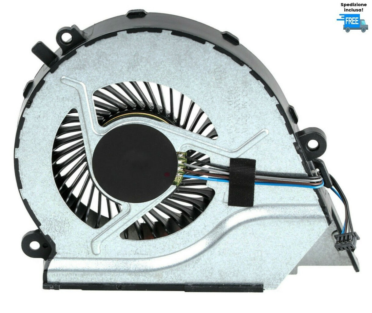 VENTOLA HP OMEN 17-W FAN COOLER CPU VERSIONE 1 4 PIN