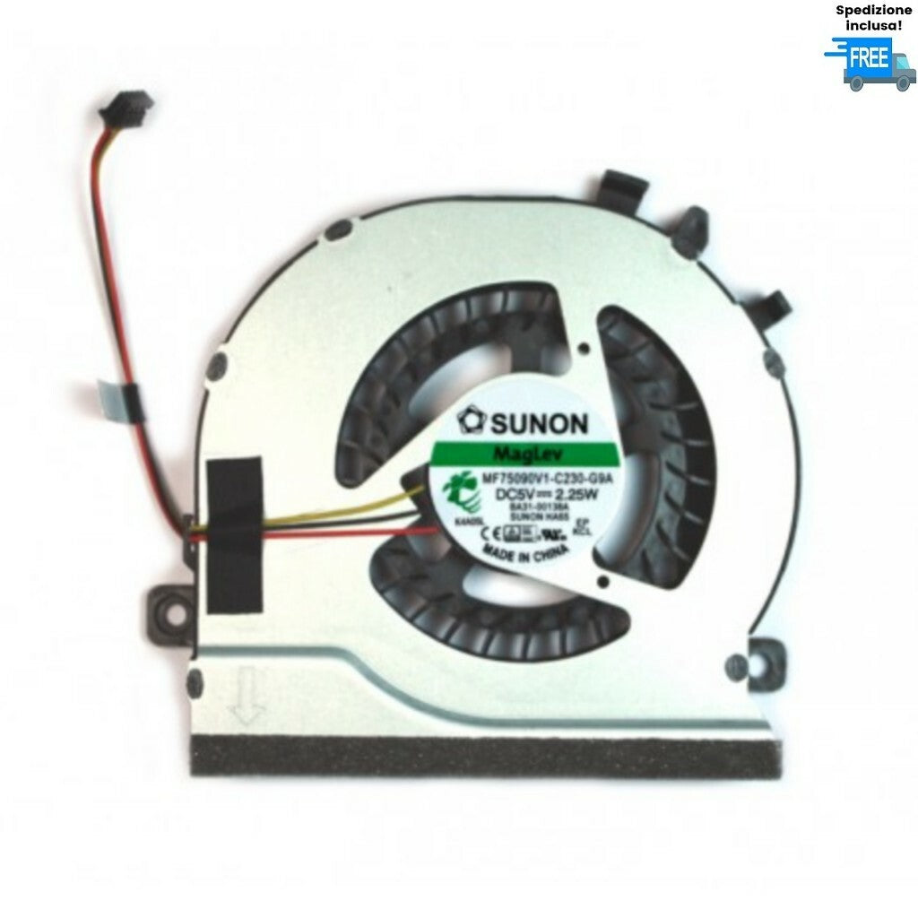VENTOLA SAMSUNG Np270e4e Np270e5e Np275e4e Np270e5v Np300e5e Np300e5v FAN 4 PIN