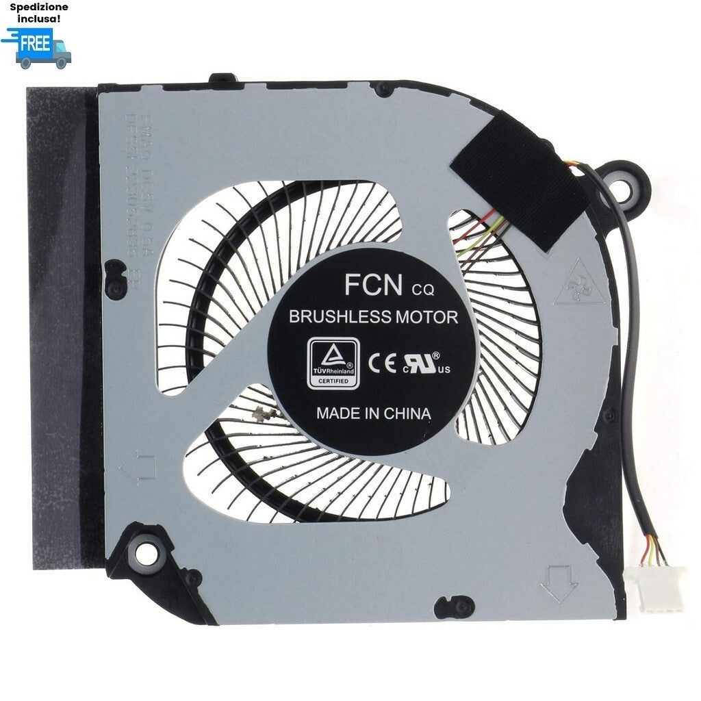 VENTOLA ACER PREDATOR HELIOS 300 PH315-52 PH317-53 VERSIONE 1 FAN 4 PIN