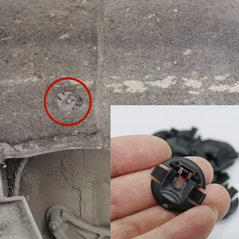 10 CLIP FERMO PARAFANGO AUDI A4 A5 A6 Q5 S5 4F0825429A FISSAGGIO PASSARUOTA