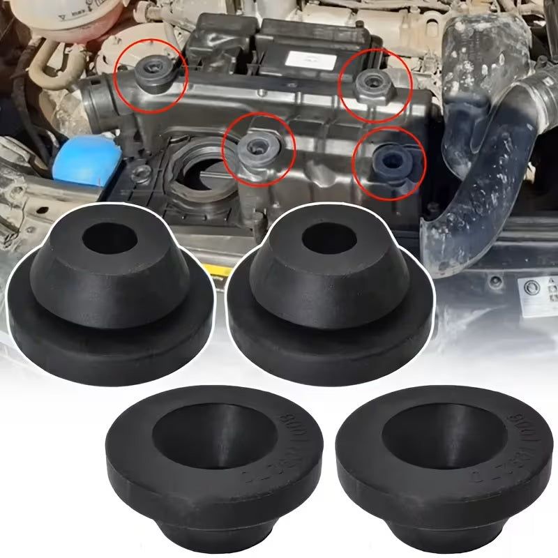 4 SUPPORTI GOMMA COPERCHIO FILTRO ARIA AUDI VW SKODA SEAT 1J0121367F
