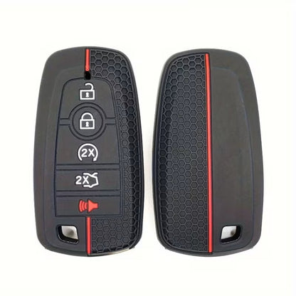 COVER CHIAVE SILICONE FORD 5 TASTI EXPLORER MUSTANG F150 EDGE