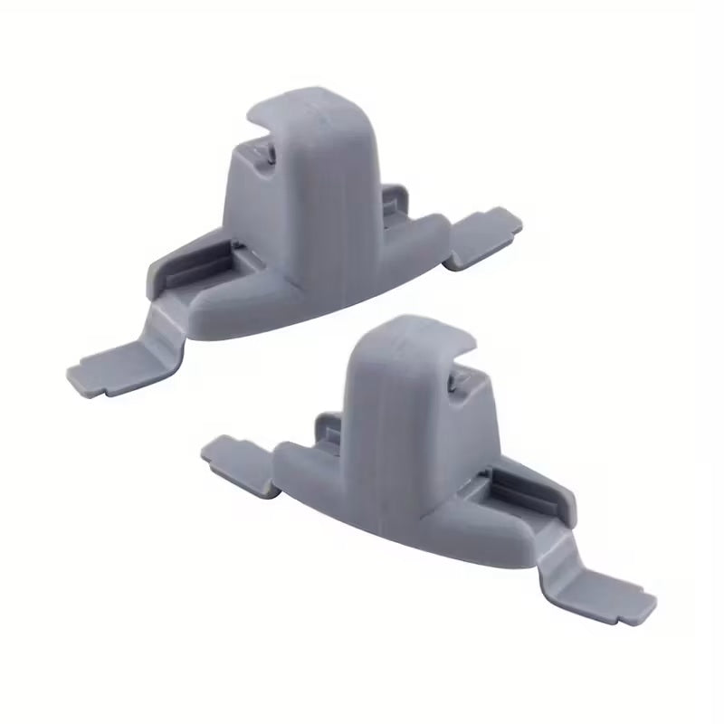 2 CLIP SUPPORTO ALETTE PARASOLE GRIGE BMW E46 E38 E53 51168243575