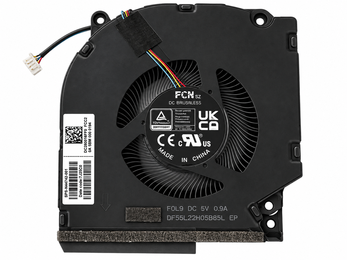 Ventola HP Victus Gaming 16-R / TPN-C169 – 5V – Versione 1 – SPS-N44742-001