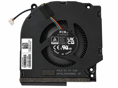 Ventola HP Victus Gaming 16-R / TPN-C169 – 5V – Versione 1 – SPS-N44742-001