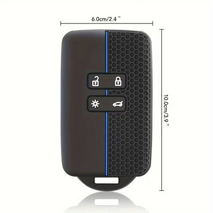 COVER CHIAVE SILICONE 4 TASTI PER RENAULT CAPTUR KADJAR MEGANE DACIA DUSTER
