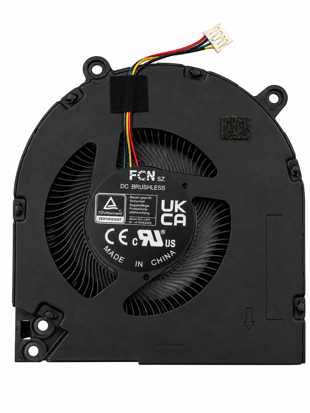 Ventola HP Victus Gaming 16-R / TPN-C169 – 4 pin 5V – Versione 2