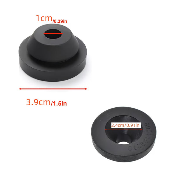 4 SUPPORTI GOMMA FILTRO ARIA MOTORE AUDI VW 036129689B AMMORTIZZANTI