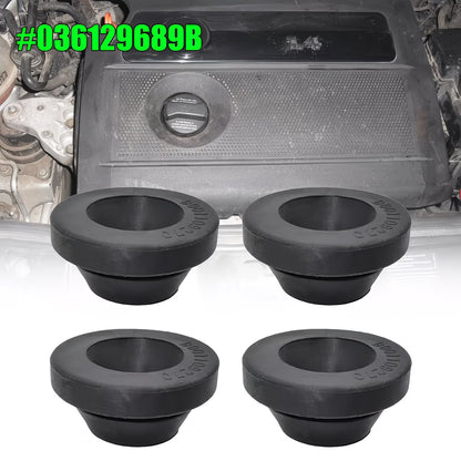 4 SUPPORTI GOMMA FILTRO ARIA MOTORE AUDI VW 036129689B AMMORTIZZANTI