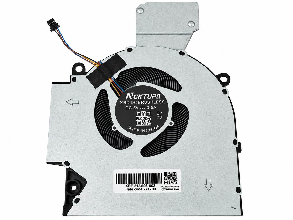 Ventola HP Omen 16-B / 16-C TPN-Q265 / Q267 – Versione 2, 5V 4 pin