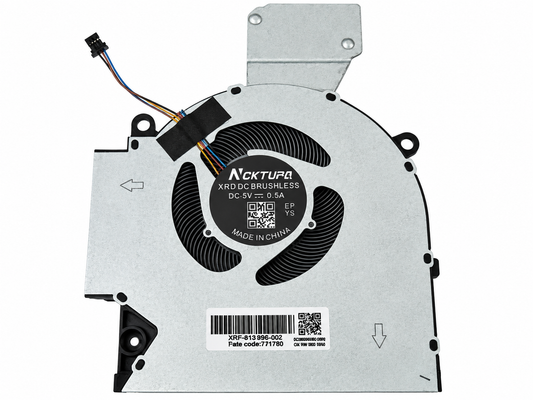 Ventola HP Omen 16-B / 16-C TPN-Q265 / Q267 – Versione 2, 5V 4 pin
