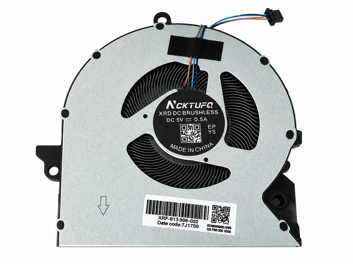 Ventola HP Omen 16-B / 16-C TPN-Q265 / Q267 – Versione 1, 5V 4 pin