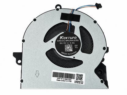 Ventola HP Omen 16-B / 16-C TPN-Q265 / Q267 – Versione 1, 5V 4 pin