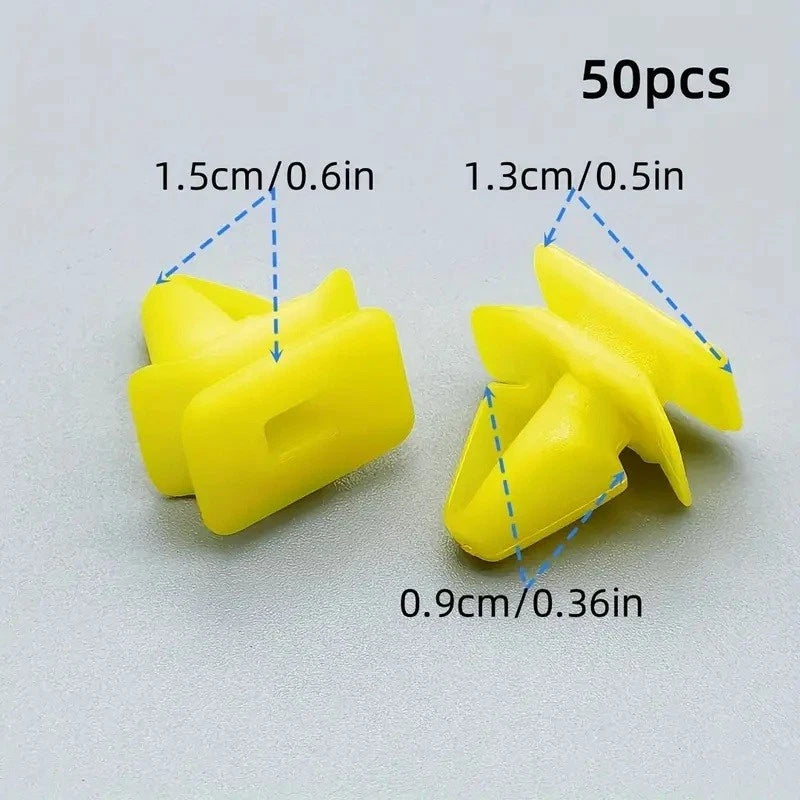 50 CLIPS WHEEL ARCH TRIM VOLVO XC60 XC90 BODYWORK FASTENERS 30640897