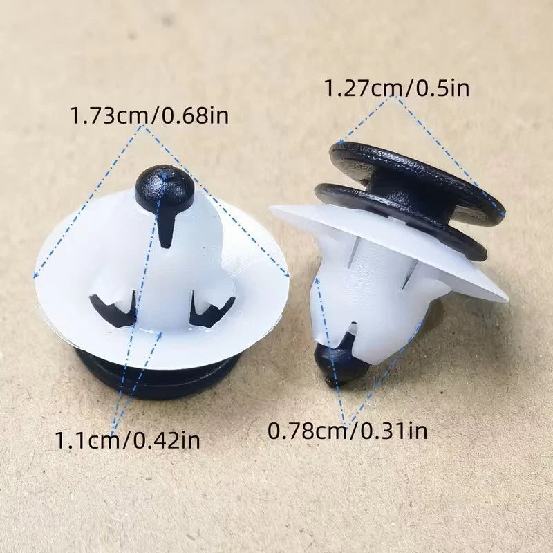 Clip pannello portiera Volvo S60 V60 XC60 XC90 S90 V90 30622612 fissaggio 10pz