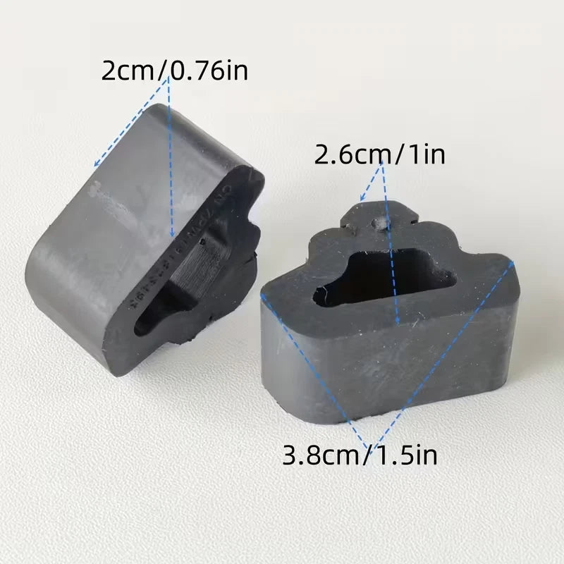 Supporto gomma copertura motore VW Golf 2 Jetta 2 Corrado 191823493 2 pz