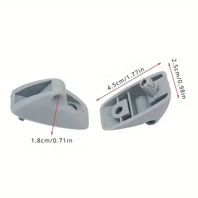 1 pz Clip supporto Aletta Parasole Golf Mk1 Mk2 Jetta Scirocco Polo Caddy Passat