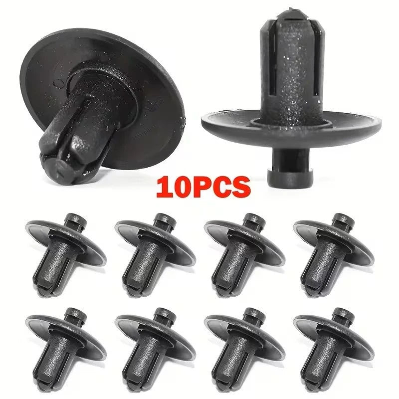 10X CLIP AUDI A4 A5 A8 Q3 Q5 TT VW GOLF PASSAT 4D0807300 RIVETTI VANO MOTORE