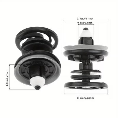 10 PEZZI CLIP FISSAGGIO PANNELLO PORTA VW GOLF PASSAT AUDI A3 A4 7L6868243