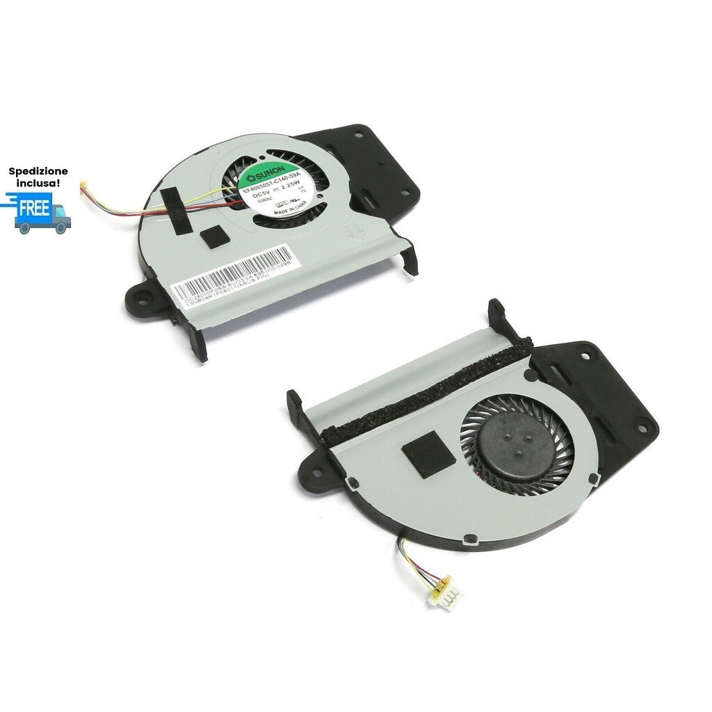 VENTOLA ASUS ZENBOOK UX303  FAN 4 PIN GPU COOLER VERSIONE 1