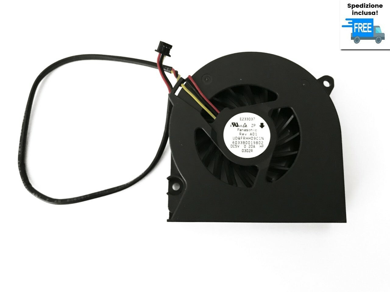 VENTOLA HP CQ510 CQ511 CQ515 CQ516 CQ610 CQ615 CQ420 NUOVA FAN COOLING ( 3PIN )