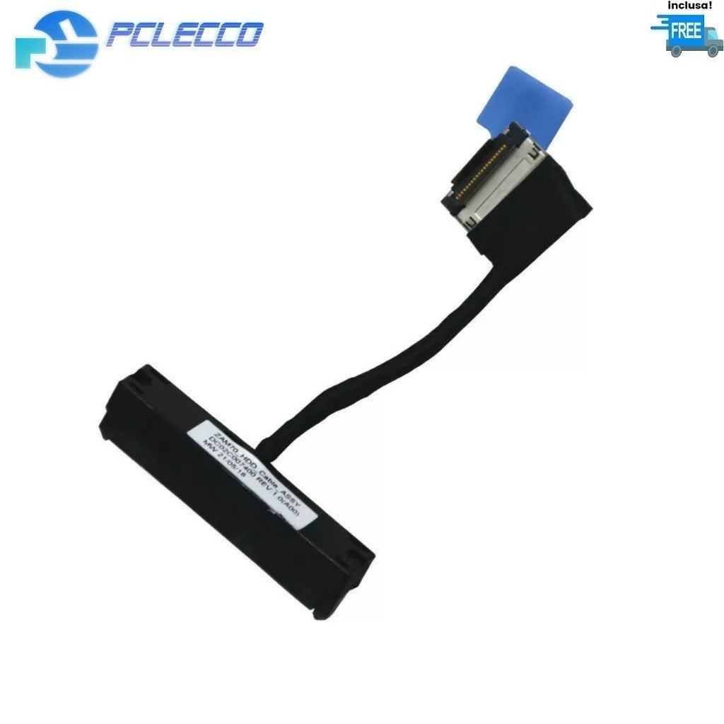 DC02C007400 08GD6D DELL LATITUDE E5450 ZAM70 CONNETTORE CAVO SATA HDD HARD DISK