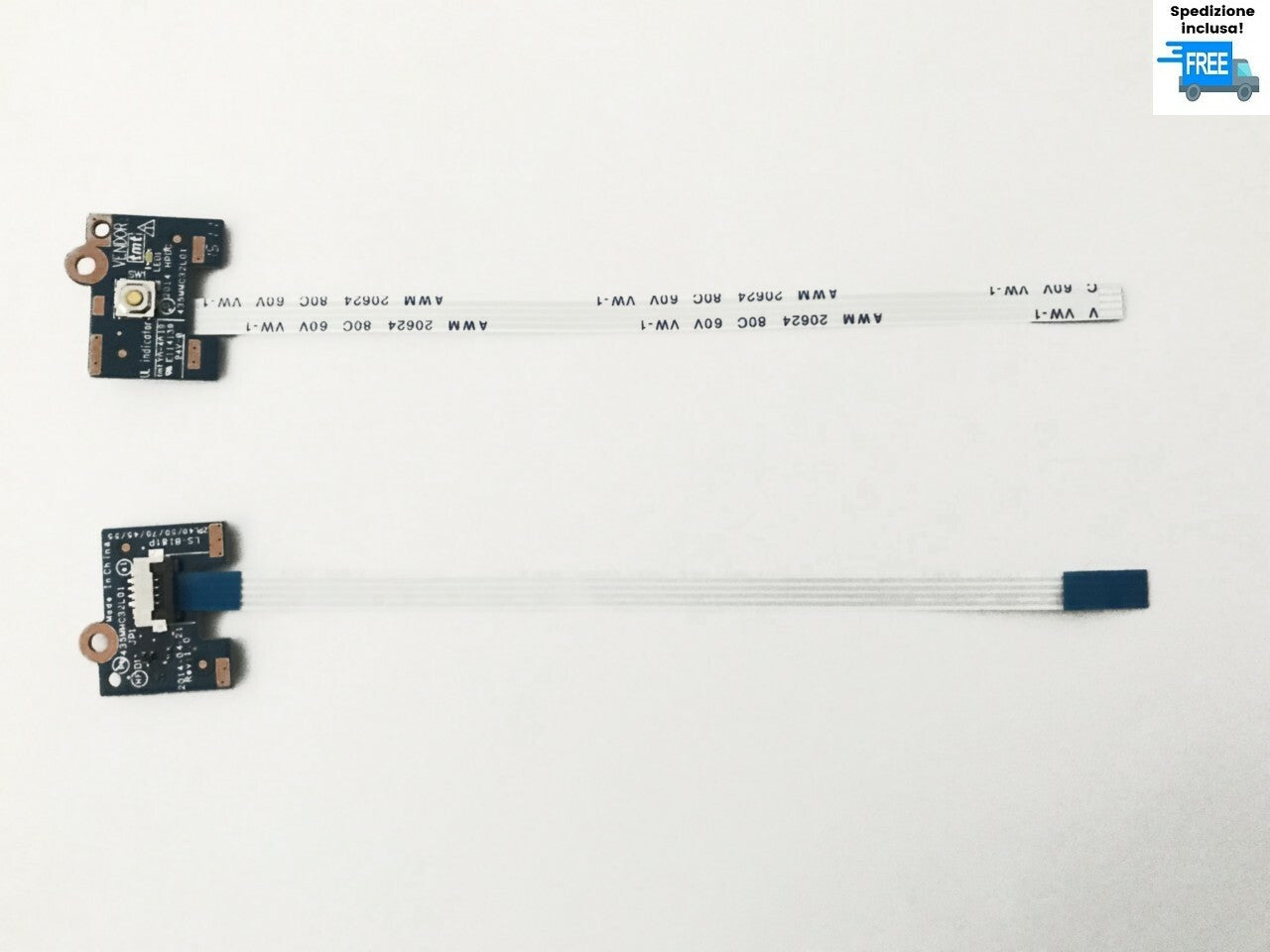 LS-B181P POWER BUTTON TASTO PULSANTE HP 440 G2 450 G2 470 G2 435MMC32L01  FLAT