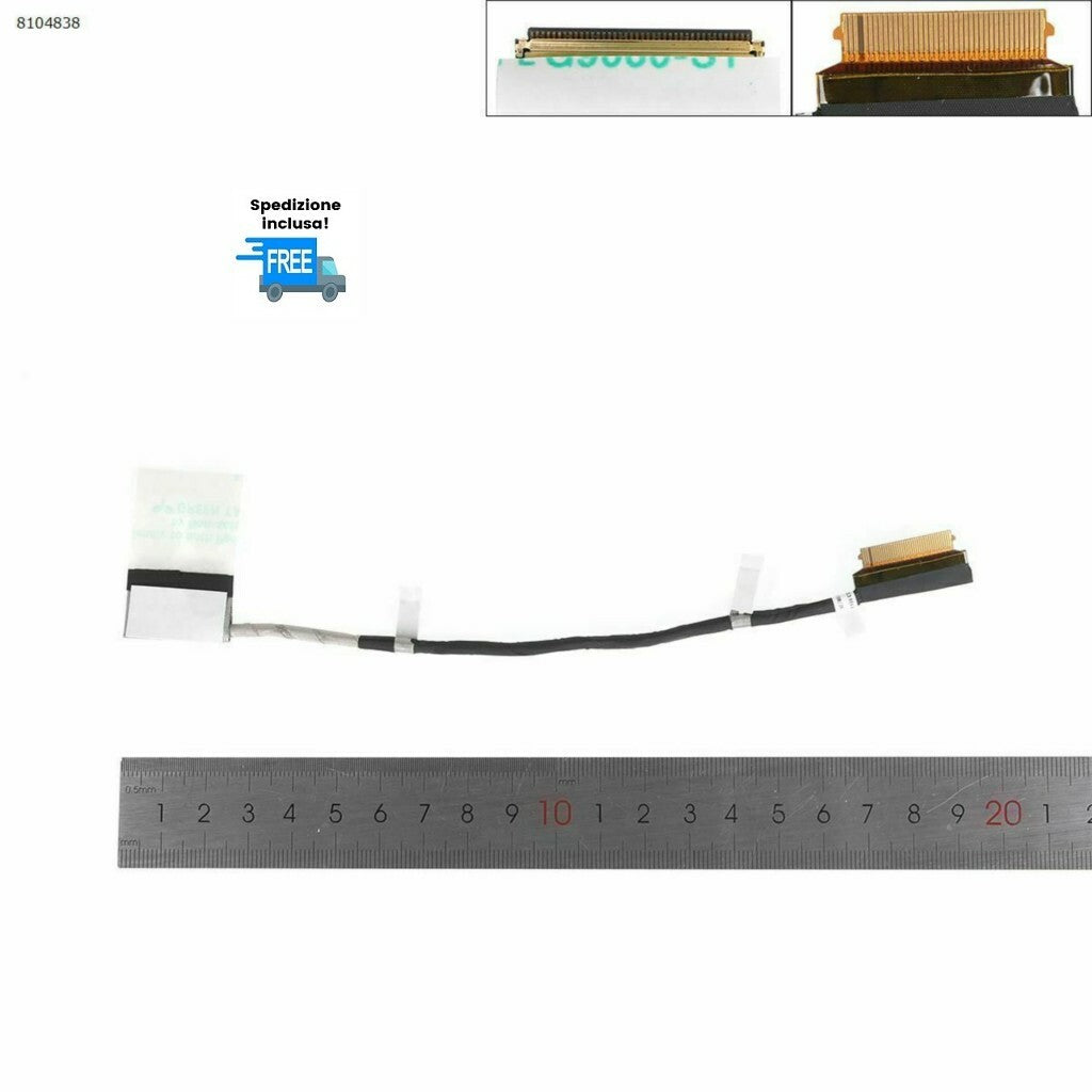 CAVO FLAT DISPLAY LENOVO THINKPAD L430 L530 04W6975 50.4SE07.013 40 PIN CABLE