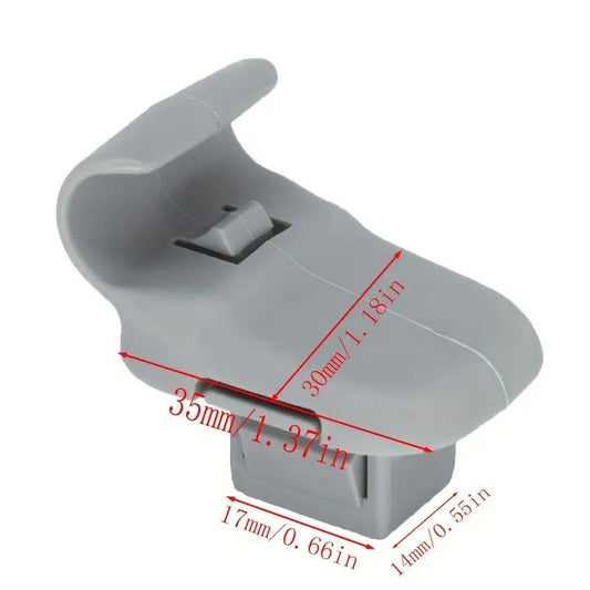 Clip gancio supporto aletta parasole Mazda 3 5 6 CX7 CX9 RX8 MPV grigio