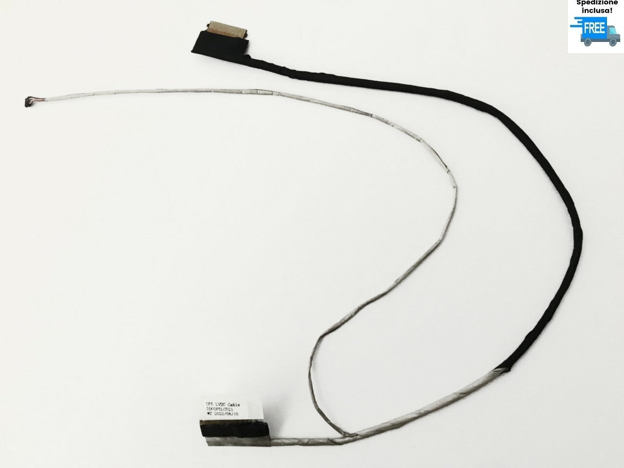 CAVO FLAT VIDEO HP 15-DY 15S-FQ 15-EF 15S-EQ 40 PIN CABLE LED LVDS DD00P5LC021
