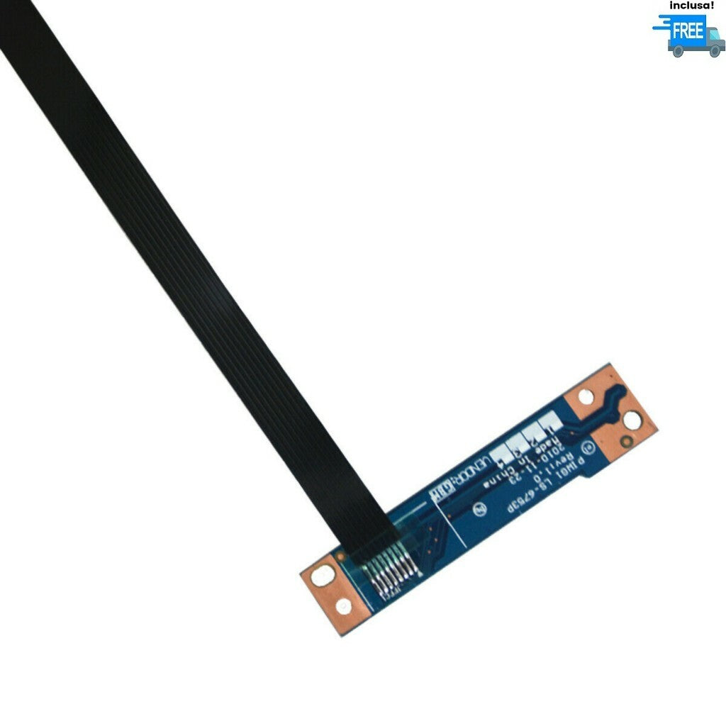 LENOVO G570 G575 G470 G475 G770 INTERRUTORE POWER BUTTON BOARD TASTO LS-6753P